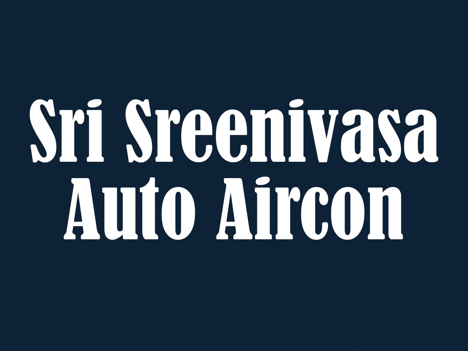 Sri Sreenivasa Auto Aircon